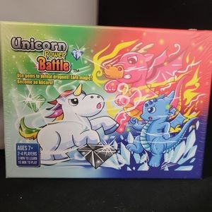 LOT of 2 Unicorn Cards Games- Unicorn Power Battle/Unicorn Magicornia NEW SEALED